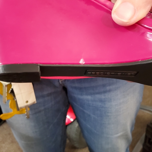 Gently used lived loved comfortable stylish Wedges pillow not included - Picture 9 of 10